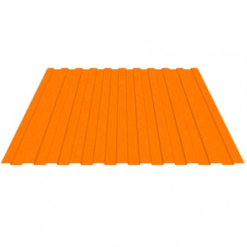 Профилированный лист С8 Оранжевый 0.45мм