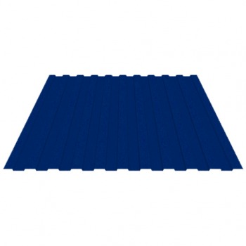 Профилированный лист С8 Синий насыщенный 0.45мм