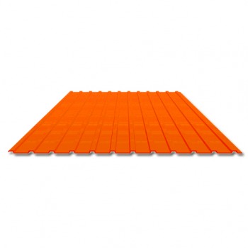Профилированный лист С10 Оранжевый 0.45мм