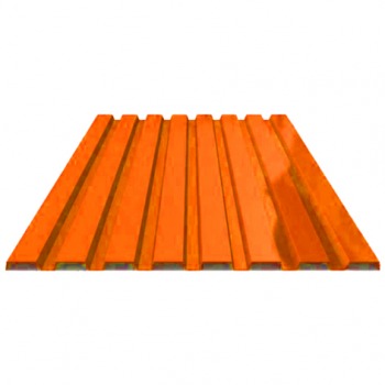 Профилированный лист С20 Оранжевый 0.45 мм