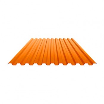 Профилированный лист С21 Оранжевый 0.5мм