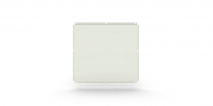 Фасадная металлокассета (Открытый тип) Серо-белый 0.5