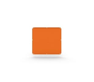 Фасадная металлокассета (Открытый тип) Оранжевый 0,65