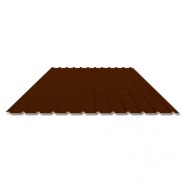 Профилированный лист С10 Шоколадно-коричневый 0.4мм