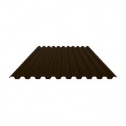 Профилированный лист С21 Шоколадно-коричневый 0,35мм