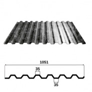 Профилированный лист С21 Цинк 0,7мм