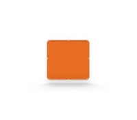 Фасадная металлокассета (Открытый тип) Оранжевый 0,65